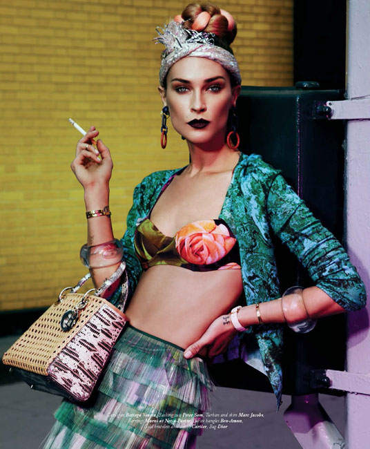 Erin Wasson is Pretty in Prints for Bullett’s Summer Issue, Lensed by Andrew Yee