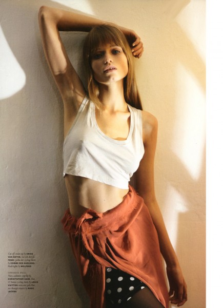 Abbey Lee Kershaw by Ronald Dick | POP Spring 2010 Abbey Lee Kershaw by Ronald Dick | POP Spring 2010