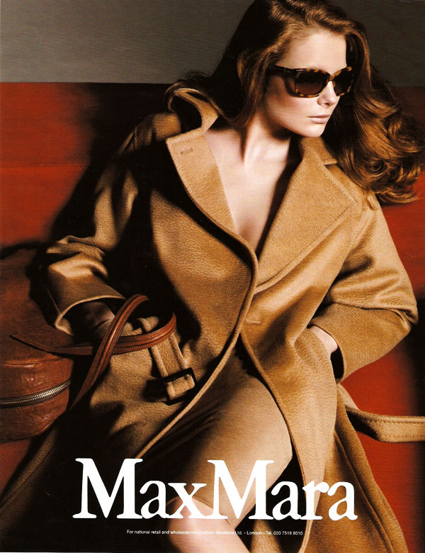 New Ads: Versace, MaxMara & Chanel