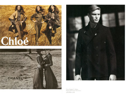 New Fall/Winter Ads: Chanel, Chloé and Calvin Klein Men
