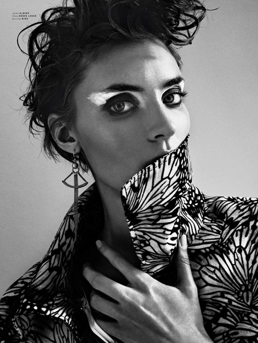 Alison Nix is Strange and Beautiful in Pulp #5 by Arkan Zakharov