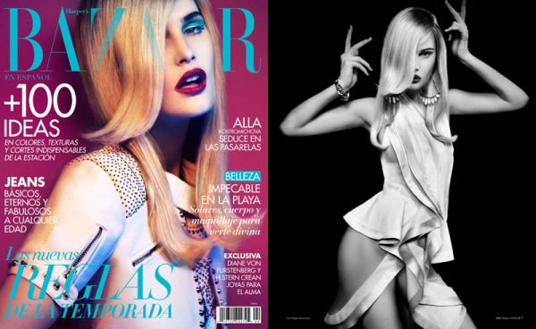 Alla Kostromicheva by JM Ferrater for Harper's Bazaar Mexico April 2012 Alla Kostromicheva by JM Ferrater for Harper's Bazaar Mexico April 2012