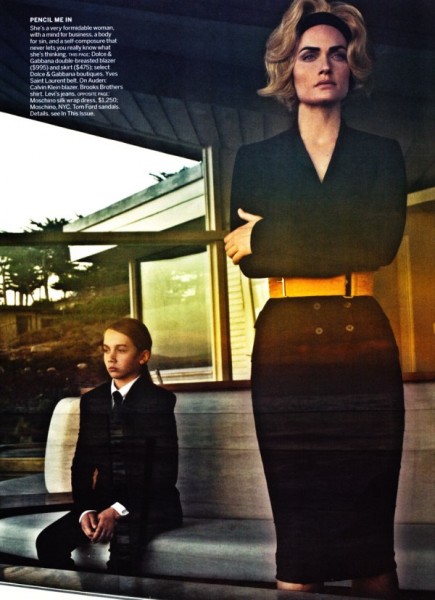 Amber Valletta by Steven Klein for Vogue US March 2011 Amber Valletta by Steven Klein for Vogue US March 2011