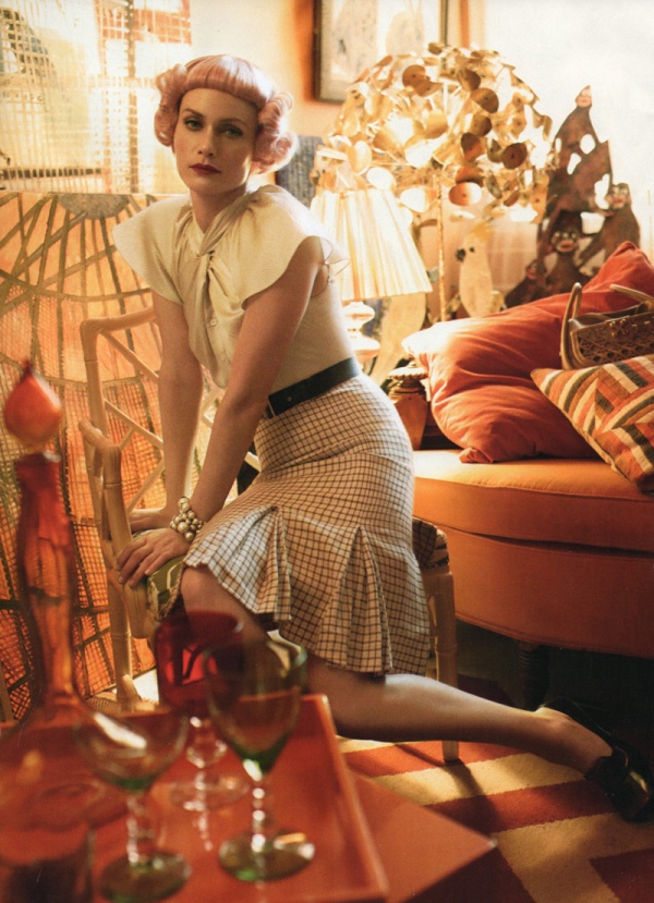 Amber Valletta by Steven Meisel | Vogue US May 2010