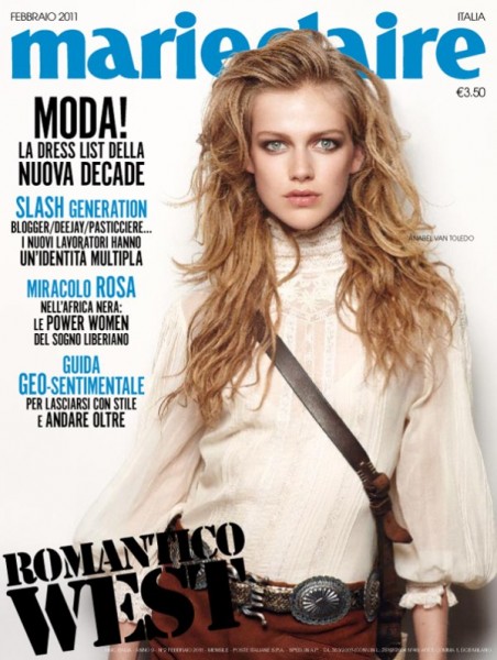 Marie Claire Italia February 2011 Cover | Anabel van Toledo by Thierry Le Gouès Marie Claire Italia February 2011 Cover | Anabel van Toledo by Thierry Le Gouès