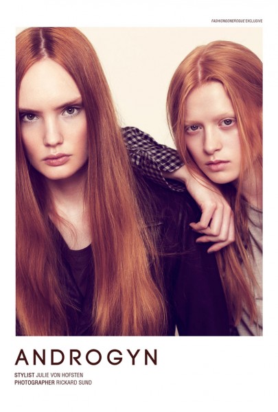 Androgyn by Rickard Sund for Fashion Gone Rogue Androgyn by Rickard Sund for Fashion Gone Rogue