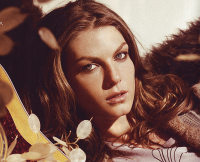 Angela in Elle France