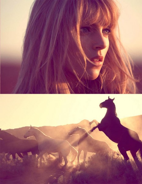 Anja Rubik by Camilla Akrans for H&M Magazine Fall 2010 Anja Rubik by Camilla Akrans for H&M Magazine Fall 2010