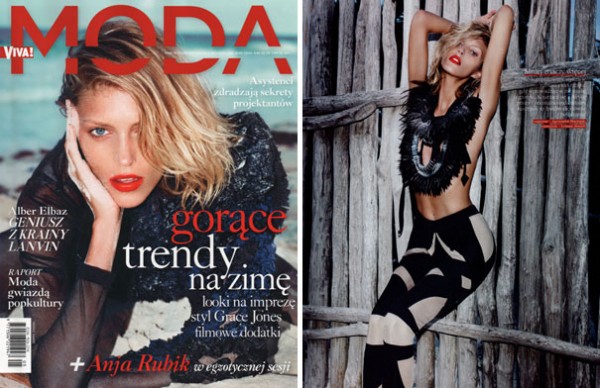 Viva! Moda Fall 2009 | Anja Rubik by Marcin Tyszka Viva! Moda Fall 2009 | Anja Rubik by Marcin Tyszka