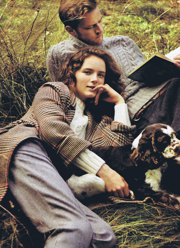 Anna de Rijk by John Balsom for Harper’s Bazaar US November 2010