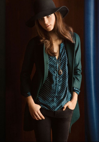 Anna de Rijk for Massimo Dutti December 2011 Lookbook Anna de Rijk for Massimo Dutti December 2011 Lookbook