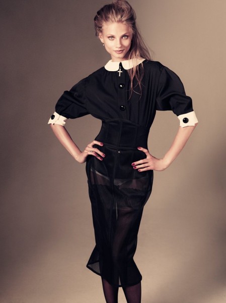 Anna Selezneva by Andreas Sjodin for Vogue Japan January 2012 Anna Selezneva by Andreas Sjodin for Vogue Japan January 2012