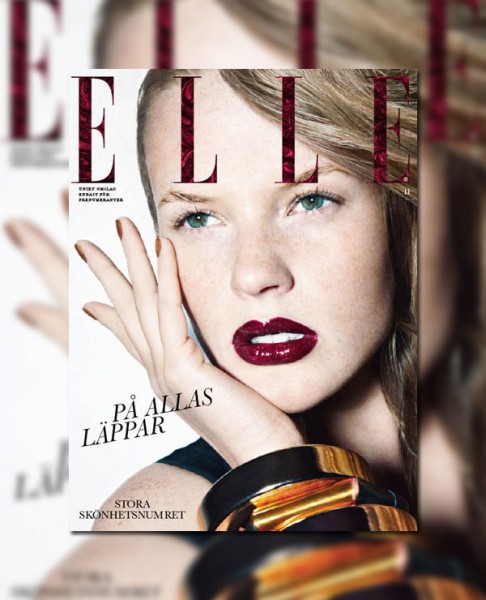 Elle Sweden November 2010 Cover | Anne Vyalitsyna by John Scarisbrick Elle Sweden November 2010 Cover | Anne Vyalitsyna by John Scarisbrick