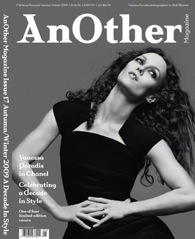 Another Fall/Winter 2009 – Vanessa Paradis, Natalie Portman, Kate Moss & Katie Holmes by Craig McDean & Hedi Slimane