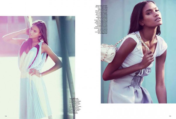 Arlenis Sosa by Dean Isidro for Air France Madame April/May 2012 Arlenis Sosa by Dean Isidro for Air France Madame April/May 2012