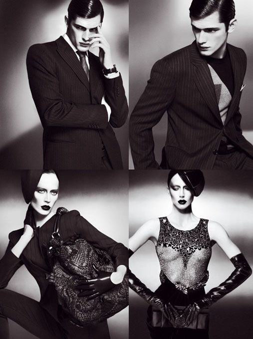 Giorgio Armani Fall 2009 w/ Sean & Raquel