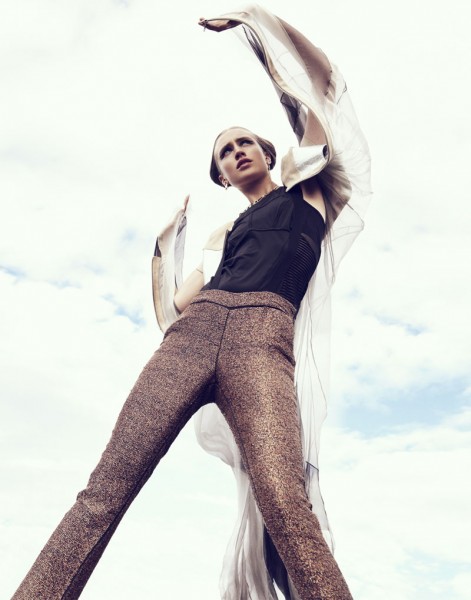 Karin Hansson by Benjamin Vnuk in "Atmosphere" for Fashion Gone Rogue Karin Hansson by Benjamin Vnuk in "Atmosphere" for Fashion Gone Rogue
