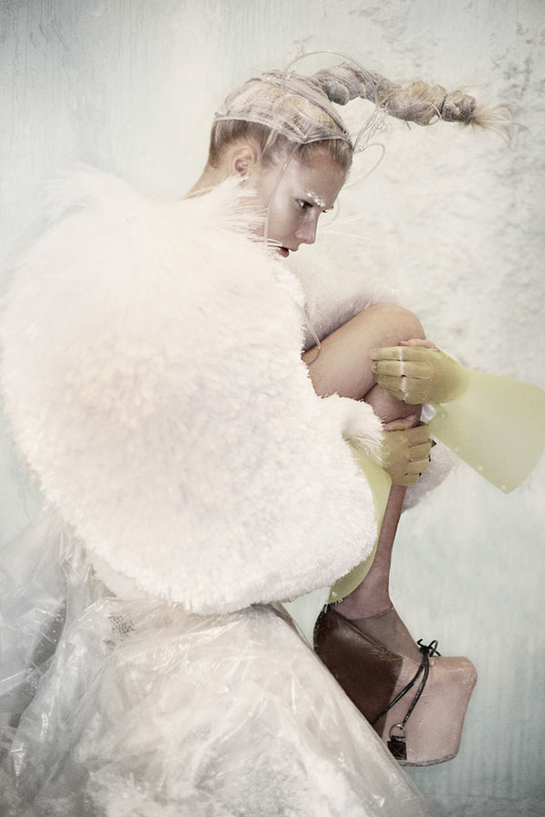 Clara Paget by Damon Baker in Precipitation | Sheer Magazine #1