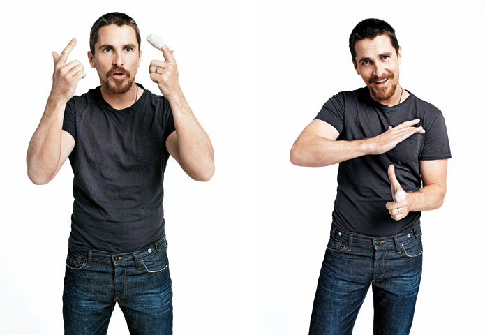 Christian Bale in GQ June 2009