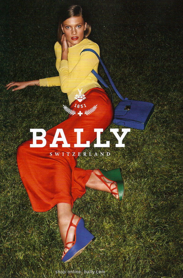Bally Spring 2011 Campaign Preview | Constance Jablonski by Daniel Jackson