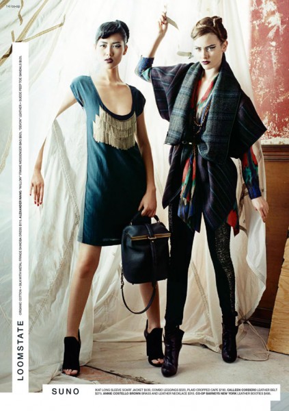 Monika Jagaciak & Liu Wen for Barneys CO-OP Mailer | Fall 2010-All Sorts of Boys + Girls Monika Jagaciak & Liu Wen for Barneys CO-OP Mailer | Fall 2010-All Sorts of Boys + Girls