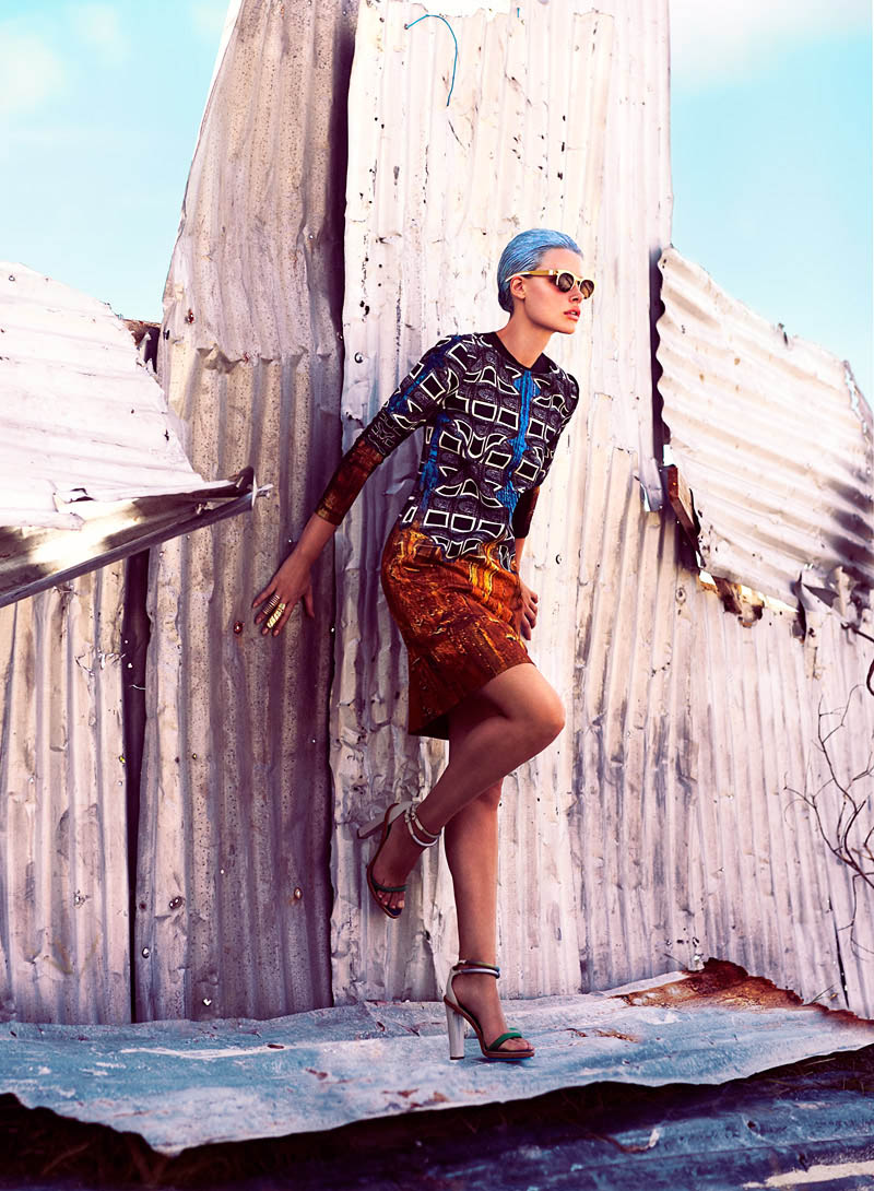 Bekah Jenkins by Chris Nicholls for Flare June 2012