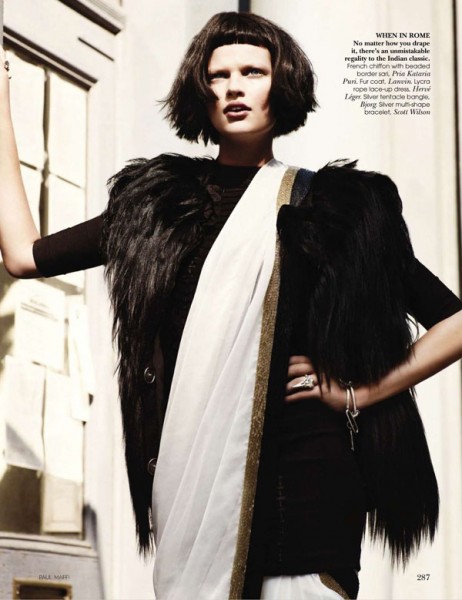 Bette Franke by Paul Maffi for Vogue India October 2010 Bette Franke by Paul Maffi for Vogue India October 2010