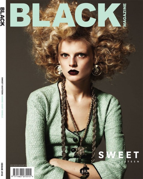 Hanne Gaby Odiele, Andrej Pejic, Valerija Kelava & Milou van Groesen Cover Black #16 Hanne Gaby Odiele, Andrej Pejic, Valerija Kelava & Milou van Groesen Cover Black #16