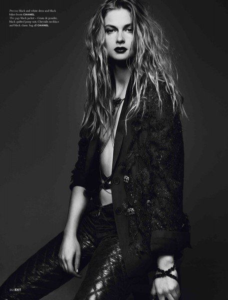 Bo Don in Chanel by Alex Sainsbury for Exit F/W 2011 Bo Don in Chanel by Alex Sainsbury for Exit F/W 2011
