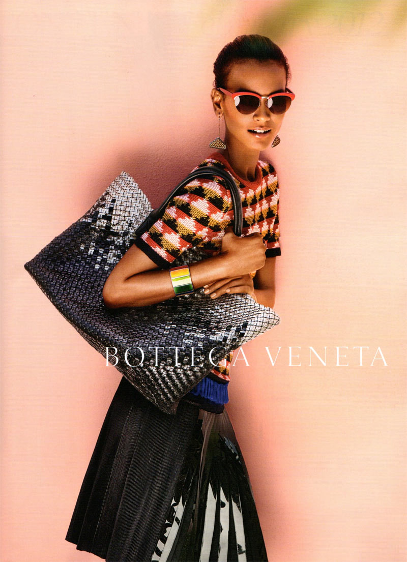 Liya Kebede for Bottega Veneta Spring 2012 Campaign by Jack Pierson