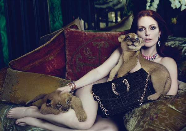 Bulgari Fall 2010 Campaign | Julianne Moore by Mert & Marcus