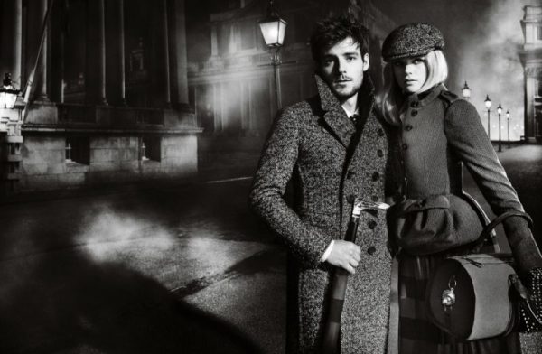 Gabriella Wilde & Roo Panes Front Burberry's Cinematic Fall 2012 Campaign by Mario Testino Gabriella Wilde & Roo Panes Front Burberry's Cinematic Fall 2012 Campaign by Mario Testino
