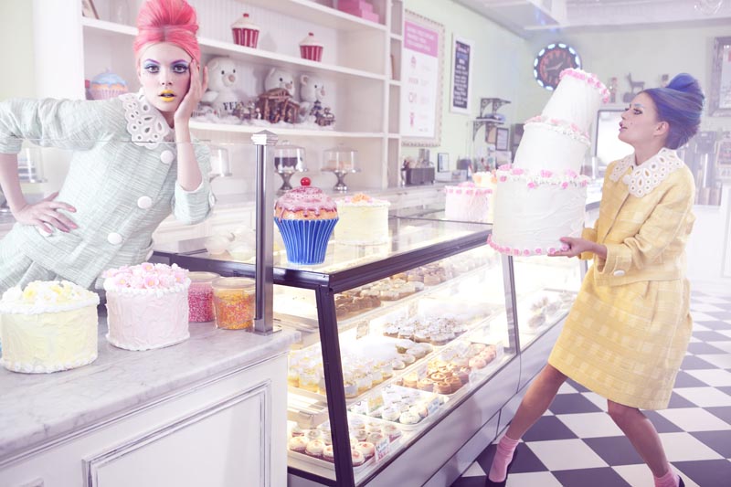 Masha P & Anna I by Amber Gray for Marie Claire China