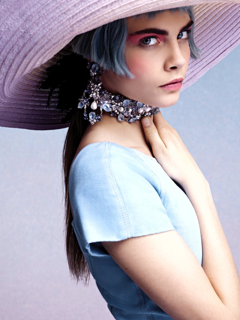Cara Delevingne for Chanel Cruise 2013 by Karl Lagerfeld