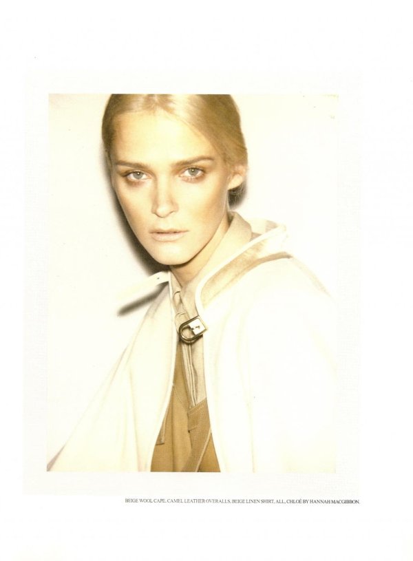 Carmen Kass by Ezra Petronio for Self Service Spring 2010