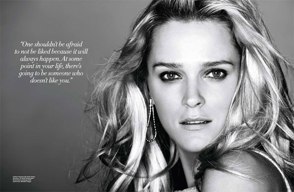 Carmen Kass for Harper’s Bazaar Singapore July 2010 by Gan