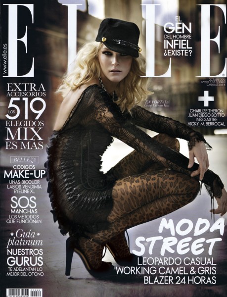 Elle Spain October 2010 Cover | Carmen Kass by Mario Sierra Elle Spain October 2010 Cover | Carmen Kass by Mario Sierra