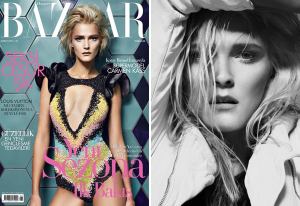Harper’s Bazaar Turkey | Carmen Kass by Koray Birand