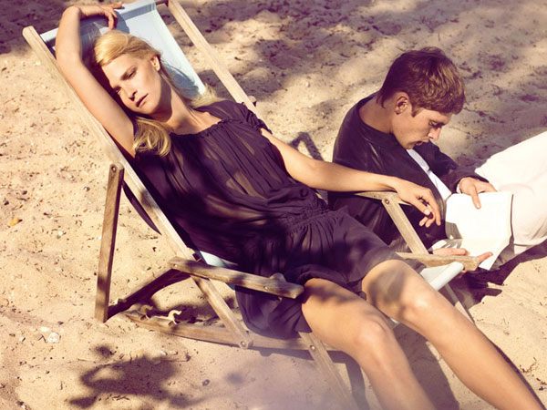 Bruuns Bazaar Spring 2010 Campaign | Carmen Kass by Henrik Bülow