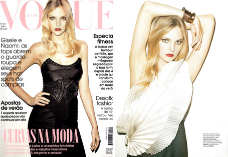 Caroline Trentini for Vogue Brazil by Terry Richardson
