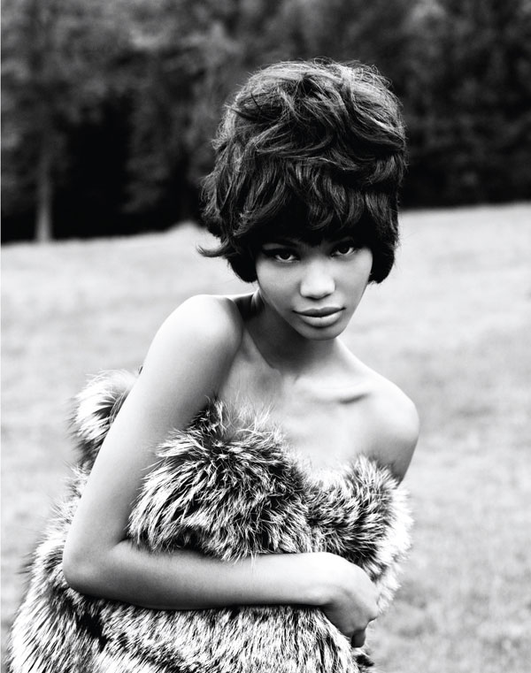 Chanel Iman for The Block Summer 2010 by Doug Inglish