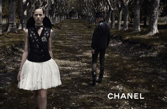 Chanel Spring 2010 Campaign | Freja Erichsen & Claudia Schiffer