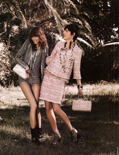 Chanel Spring 2011 Campaign | Freja Beha Erichsen & Stella Tennant by Karl Lagerfeld Chanel Spring 2011 Campaign | Freja Beha Erichsen & Stella Tennant by Karl Lagerfeld