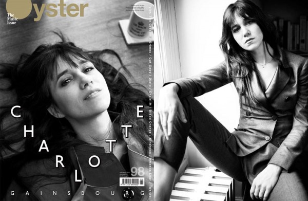 Charlotte Gainsbourg by Will Davidson for Oyster #98 Charlotte Gainsbourg by Will Davidson for Oyster #98