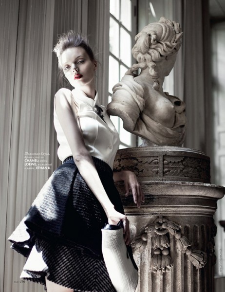 Charlotte by Nikolay Biryukov for Elle Ukraine Charlotte by Nikolay Biryukov for Elle Ukraine