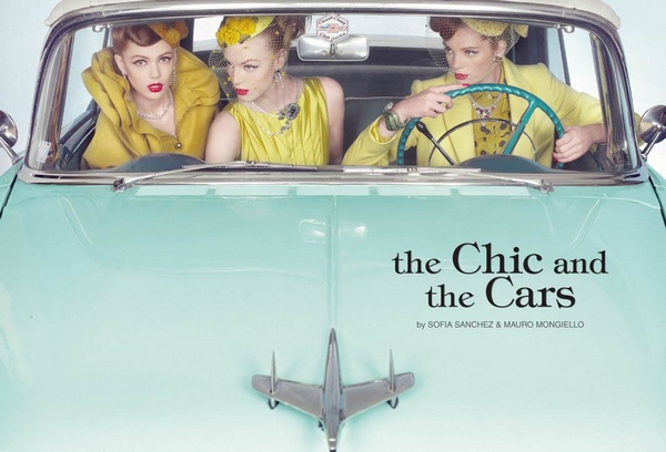 The Chic and the Cars | Sanchez & Mongiello for Vogue Gioiello