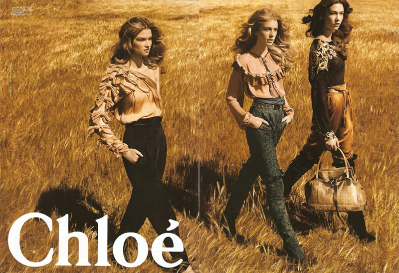 New Fall Ads: Chloé & Roberto Cavalli