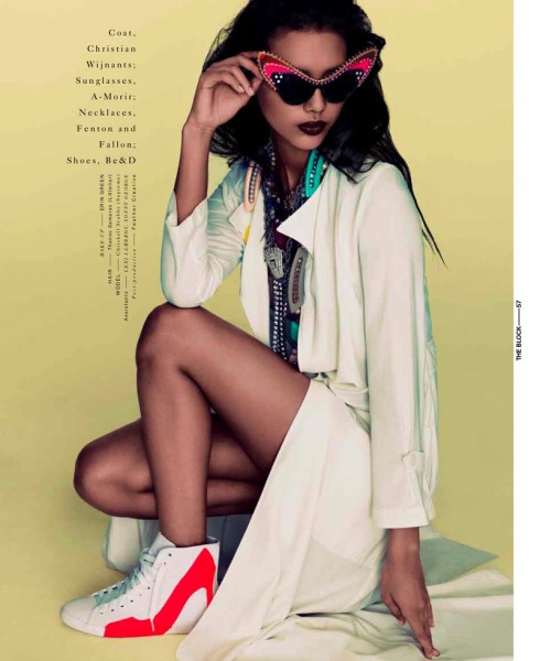 Chrishell Stubbs by Bon Duke for The Block Magazine S/S 2012 Chrishell Stubbs by Bon Duke for The Block Magazine S/S 2012