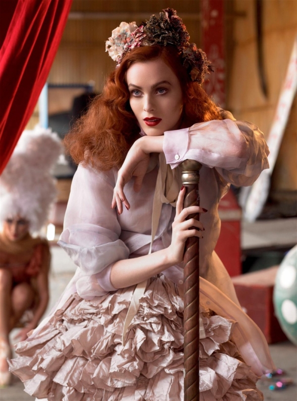 Morning Beauty | Karen Elson by Steven Meisel