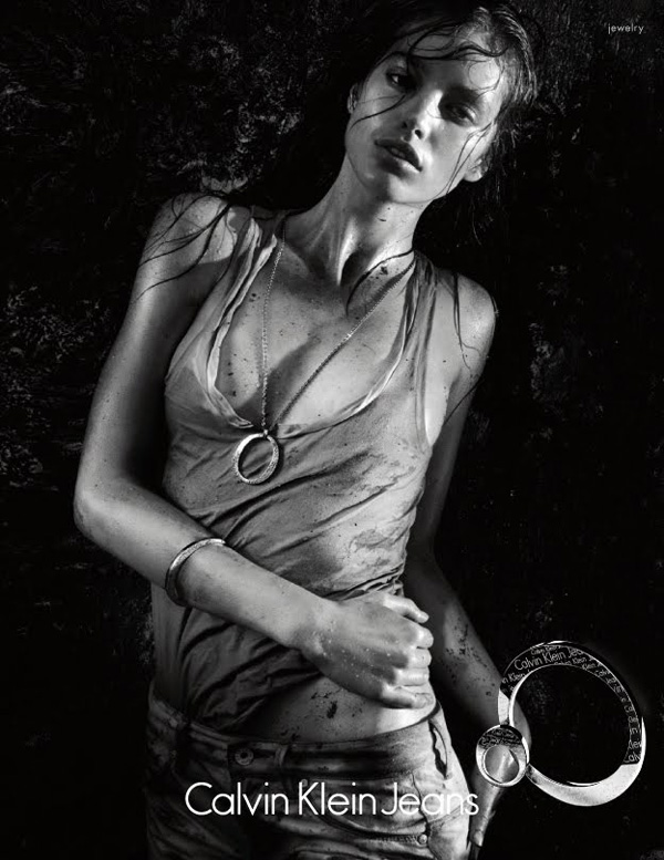 Calvin Klein Jeans Spring 2010 Campaign | Emily DiDonato by Sebastian Kim & Fabien Baron